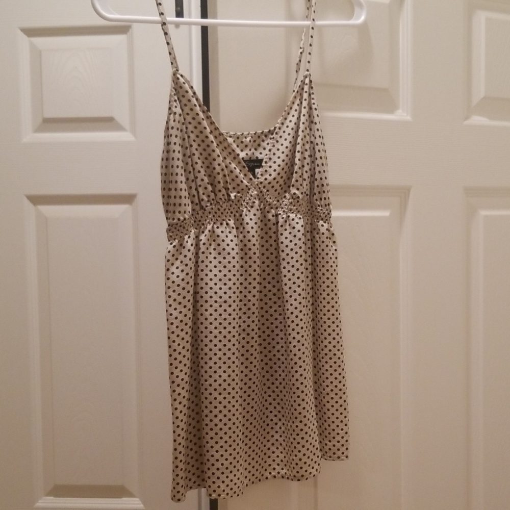 Polka dot blouse from Express